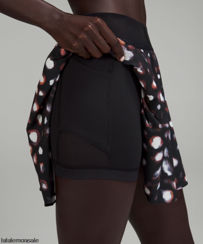 Lululemon Damen DELULU409 | Lululemon Deutschland Haze Dot Court Rival Hochhausrock Lang